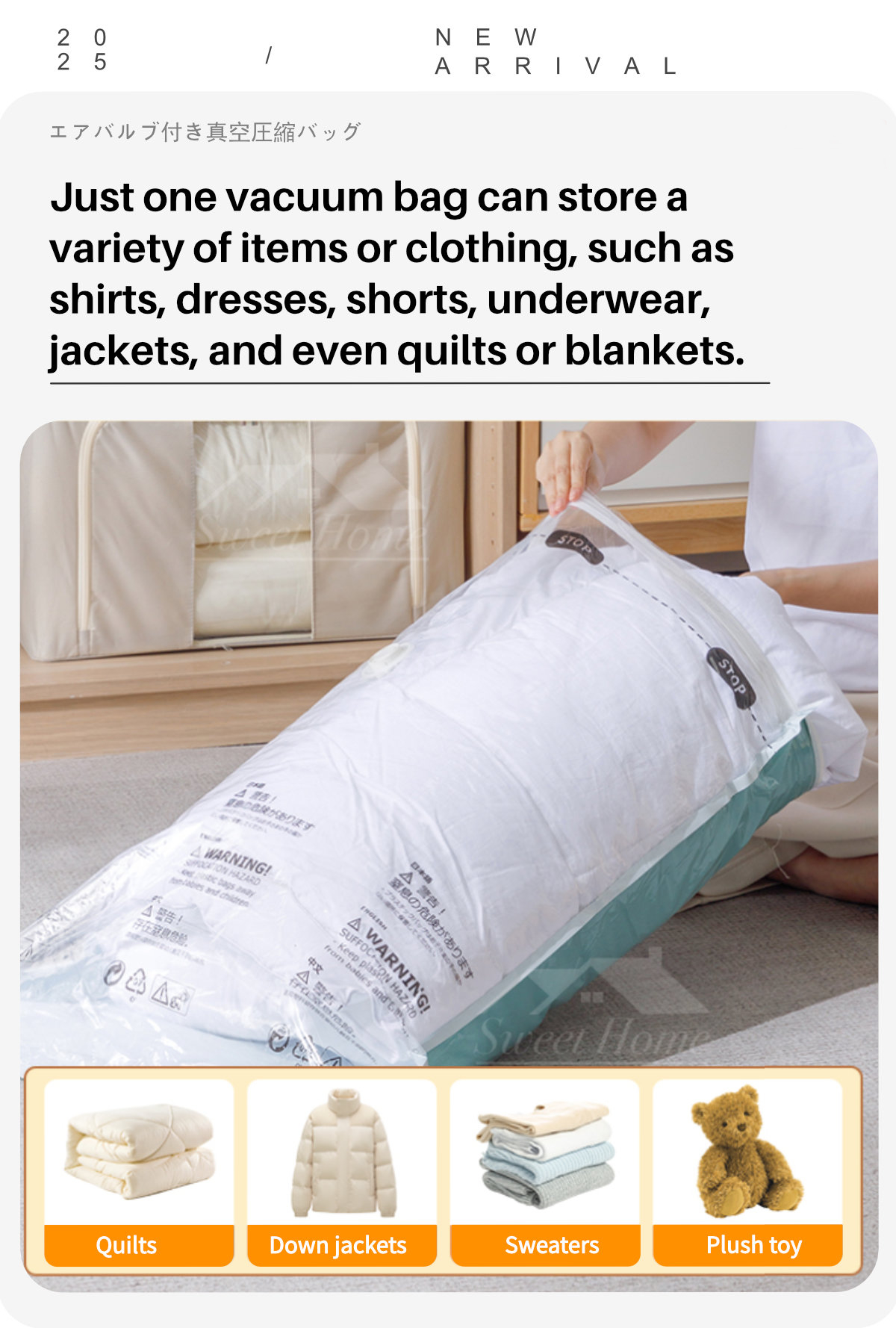 Air Valve Vacuum Compression Bag-7